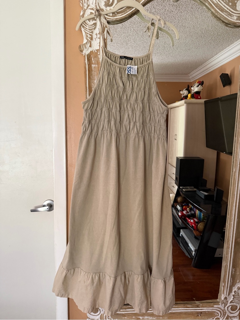 NEW Zara Smocked Maxi Dress